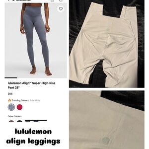 Lululemon Align High Rise 28” Leggings